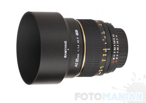 Samyang 85mm f/1.4 Aspherical IF